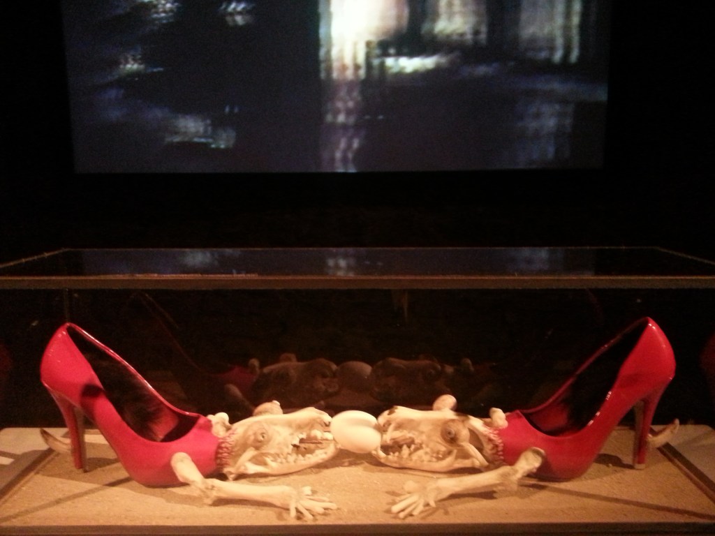 Jan Swankmajer, Red Shoes, 2013. Mixed media